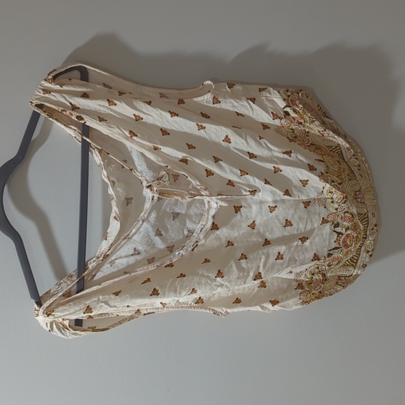 Free People Cowl Neck Boho Top - Picture 4 of 5